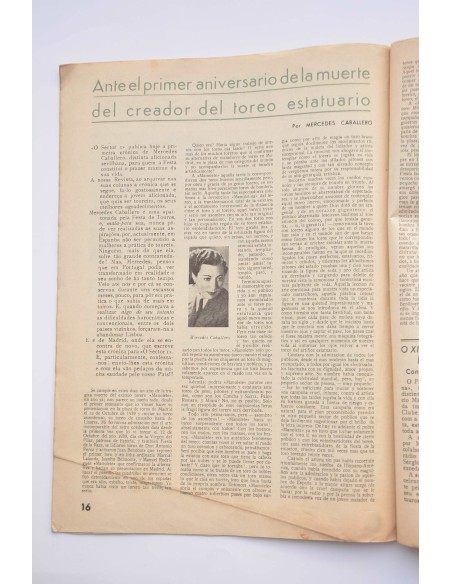 Sector 1 : baluarte de festa de toiros.-- II série.-- 3º Ano.-- Nº 37 (octubro 1948)
