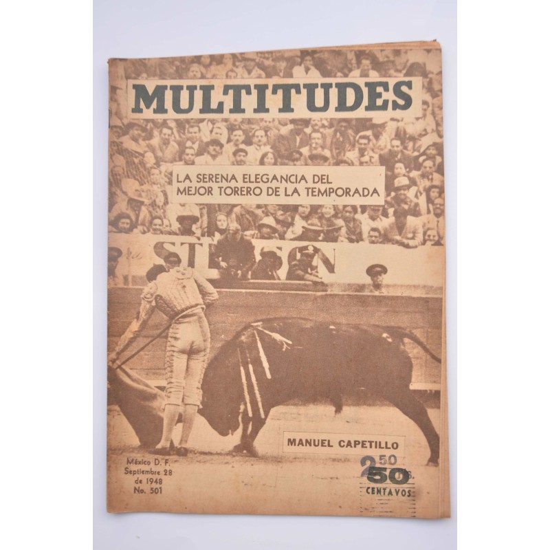 Multitudes : semanario gráfico de información y crítica.- Nº 501 (28 septiembre de 1948)