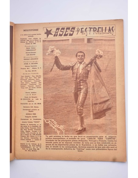 Multitudes : semanario gráfico de información y crítica.- Nº 462 (19 diciembre de 1947)