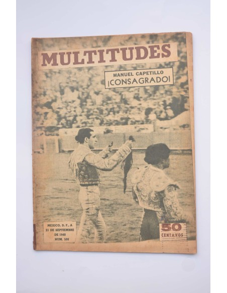 Multides : semanario gráfico de información y crítica.- Nº 500 (21 septiembre de 1948)