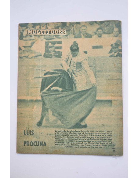 Multitudes : semanario gráfico de información y crítica.- Nº 464 (29 enero de 1948)