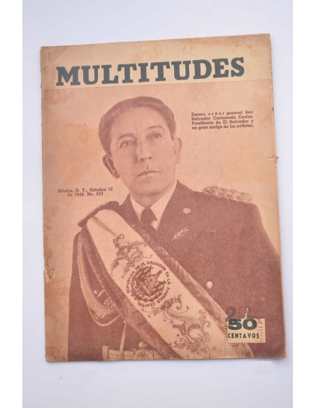 Multitudes : semanario gráfico de información y crítica.- Nº 503 (12 octubre de 1948)
