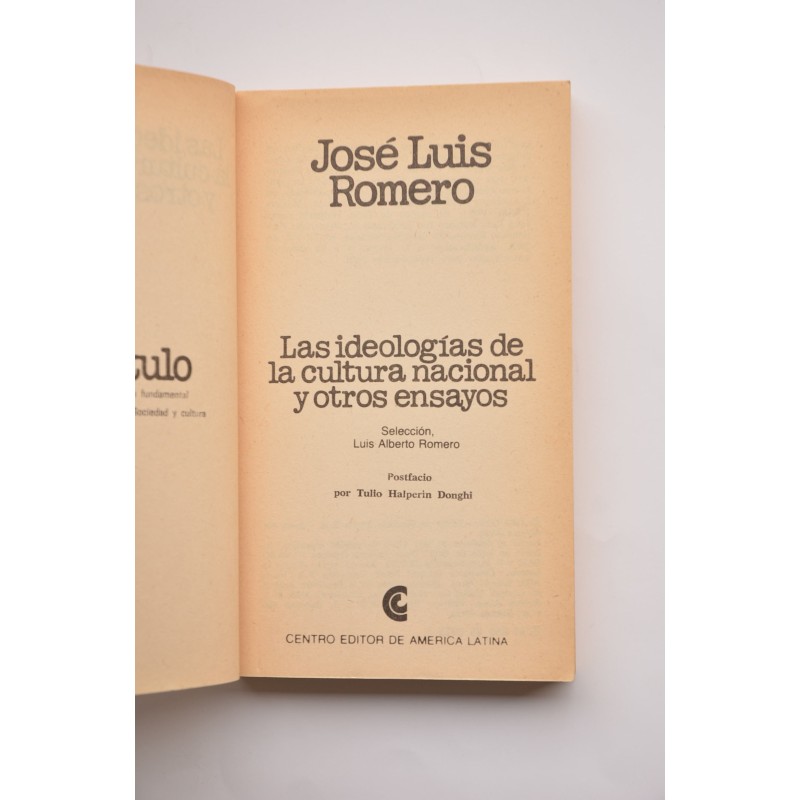 Las ideologías de la cultura nacional y otros...