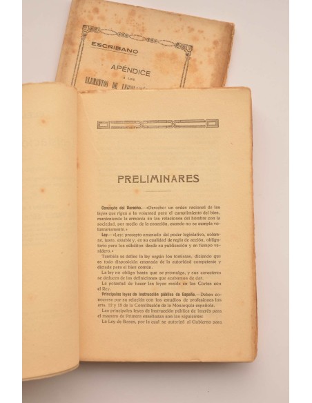 Elementos de legislación escolar