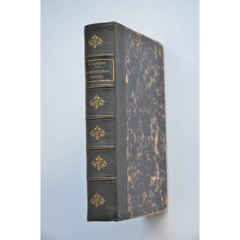 La esterilidad humana y el hermafrodismo