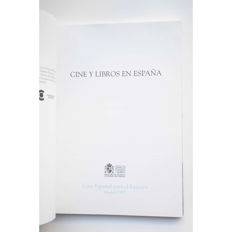 Cine y libros en España