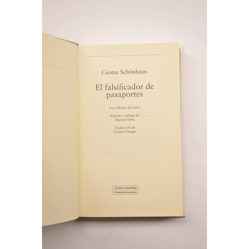 El falsificador de pasaportes