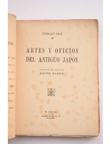 Artes y oficios del antiguo Japón