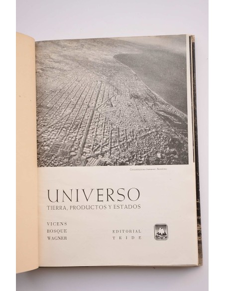 Universo, tierra, productos y estados