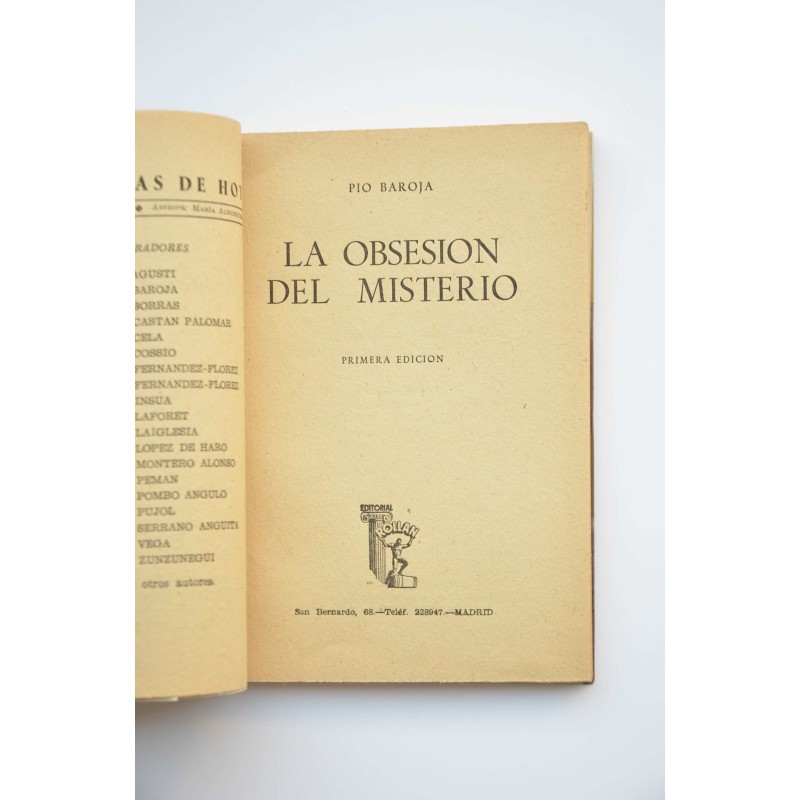 La obsesión del misterio