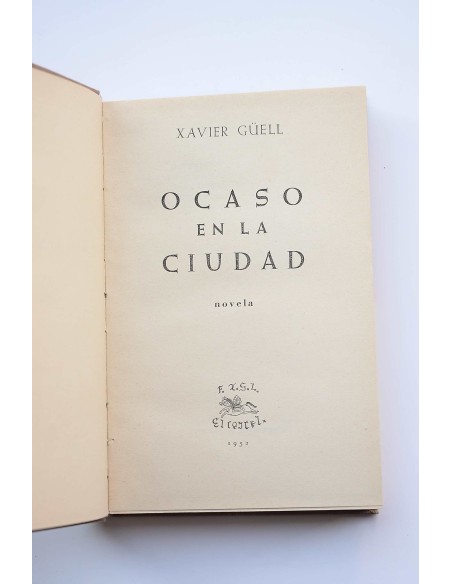 Ocaso en la ciudad : novela