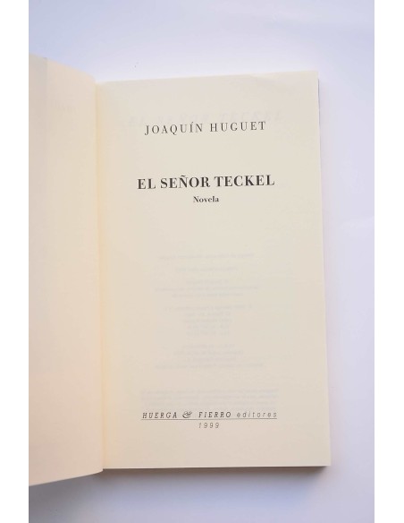 El señor Teckel