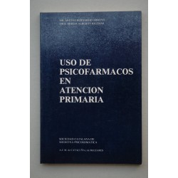 Uso de psicofarmacos en atención primaria