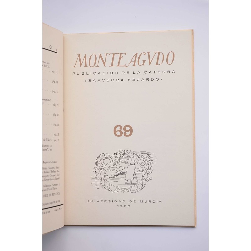 MONTEAGUDO : Revista de literatura española,...