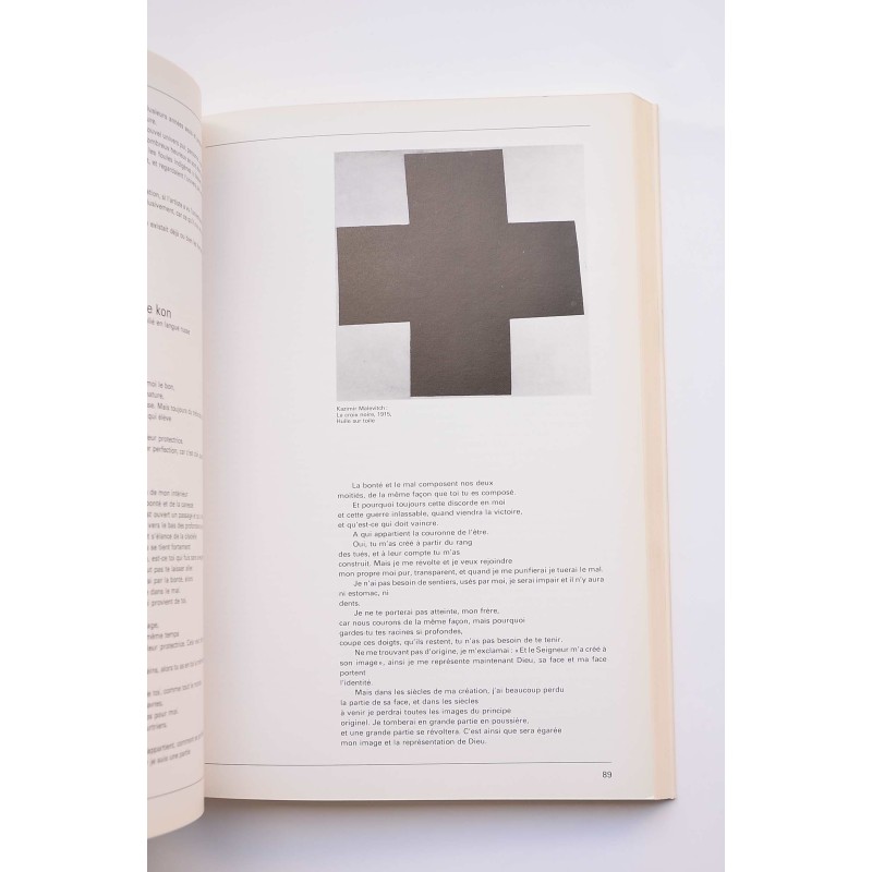 Art et Poèsies russes, 1900-1930 : textes choisis
