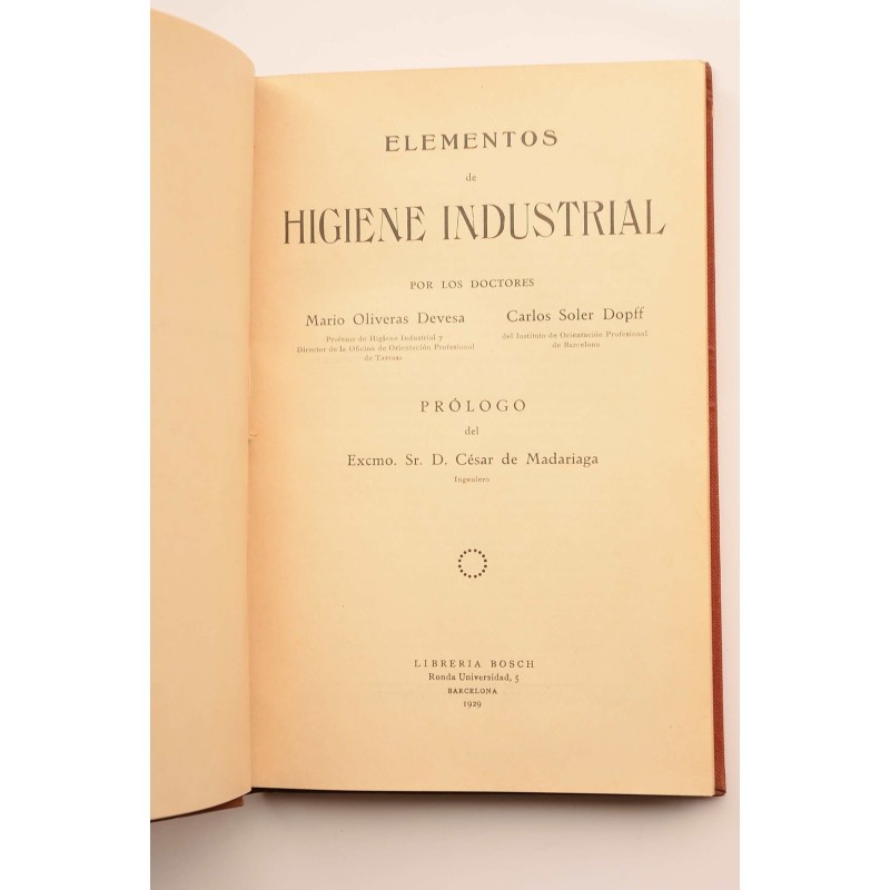 Elementos de higiene industrial