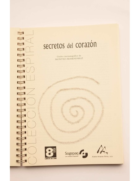 Secretos del corazón : guión cinematográfico