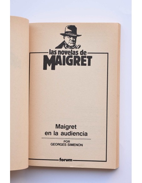 Maigret en la audiencia 