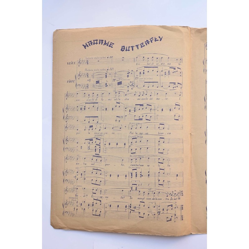 Madame Butterfly. Piano y canto (Soprano)