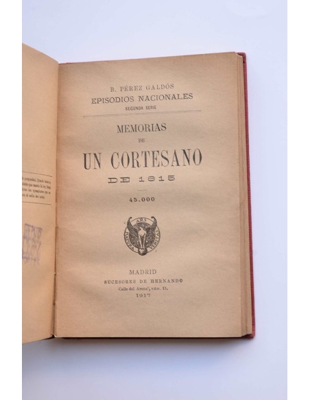 El equipaje del Rey José - Memorias de un cortesano de 1815