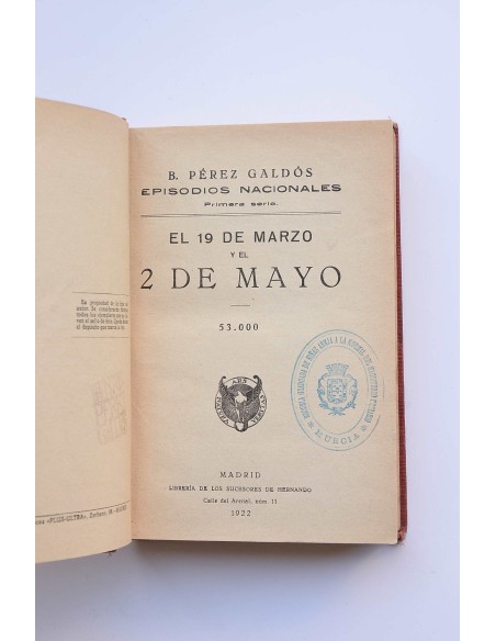 El 19 de marzo y el 2 de mayo - Bailén