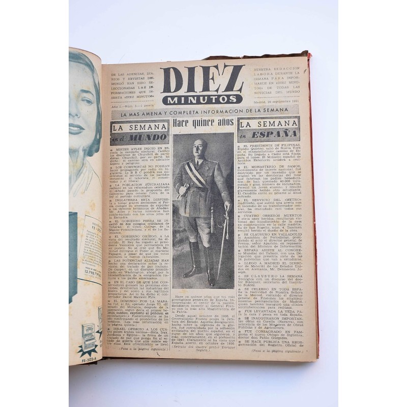 Diez Minutos : revista semanal.-- Año I, Nº 2...