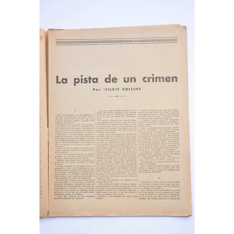La pista de un crimen : novela policíaca