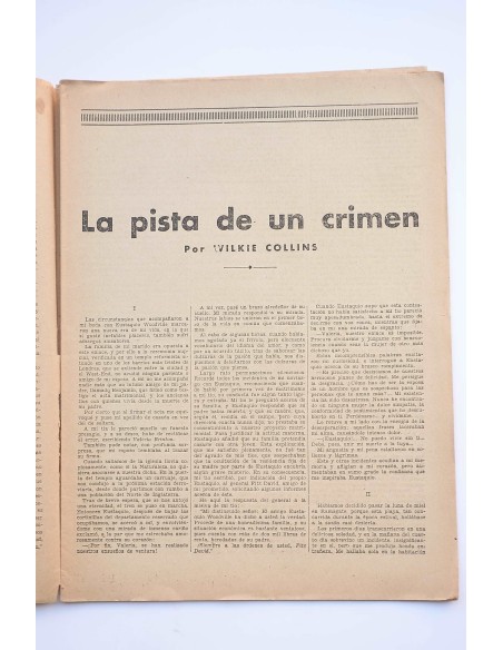 La pista de un crimen : novela policíaca
