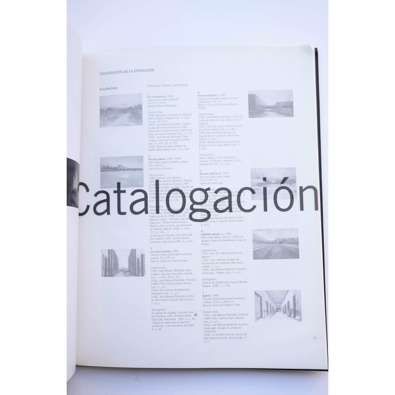 José Manuel Ballester, Arquitectura y paisaje...