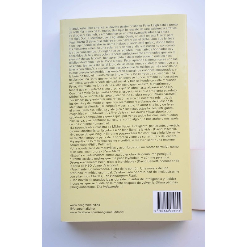 El libro de las cosas nunca vistas