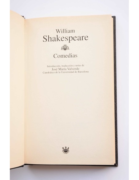 Comedias de William Shakespeare