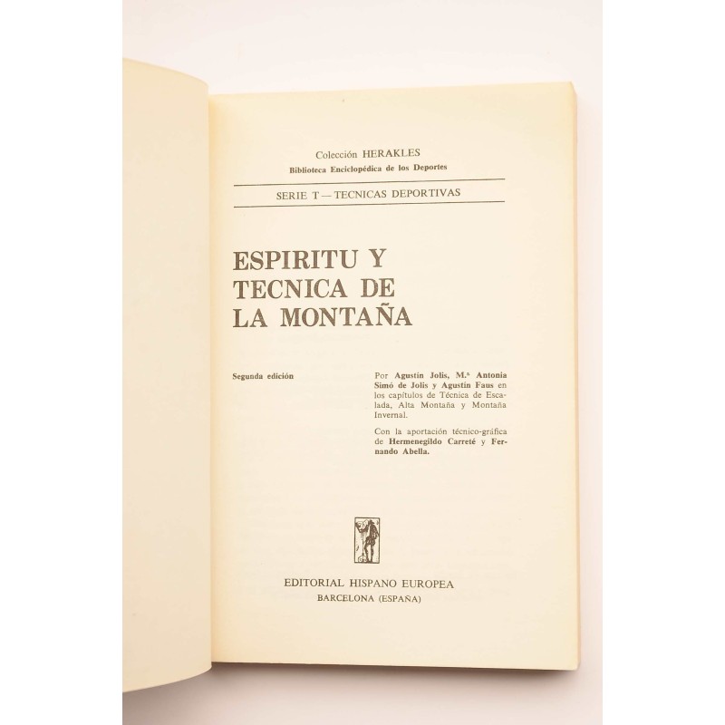 Espíritu y técnica de la montaña