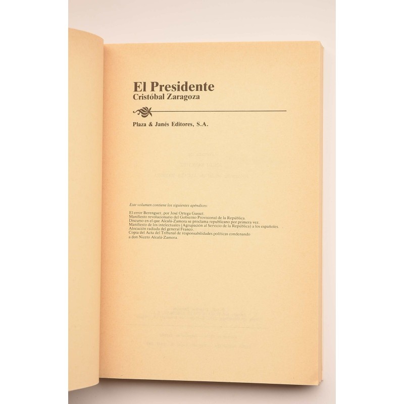 El presidente