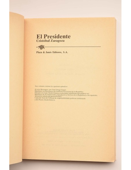 El presidente