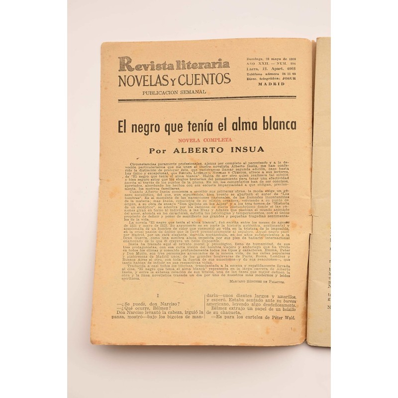 El negro que tenía el alma blanca