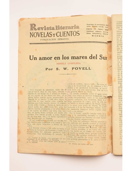 Un amor en los mares del sur 