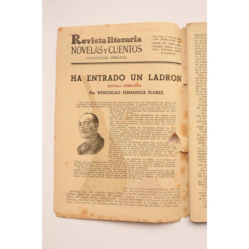 Ha entrado un ladrón : novela completa