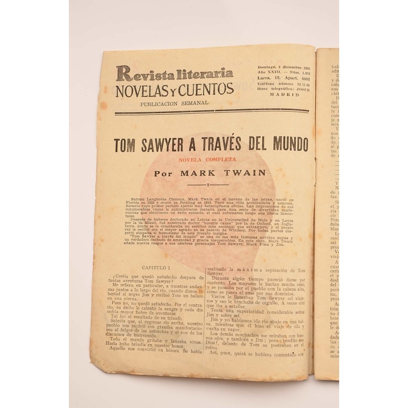 Tom Sawyer, a través del mundo 