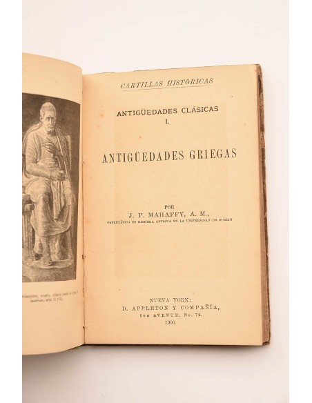 Antigüedades clásicas. I, Antigüedades griegas