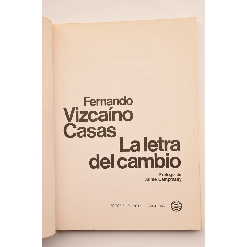 La letra de cambio