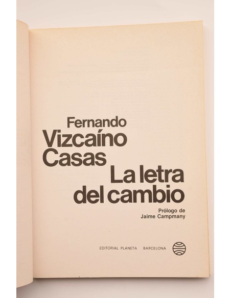 La letra de cambio