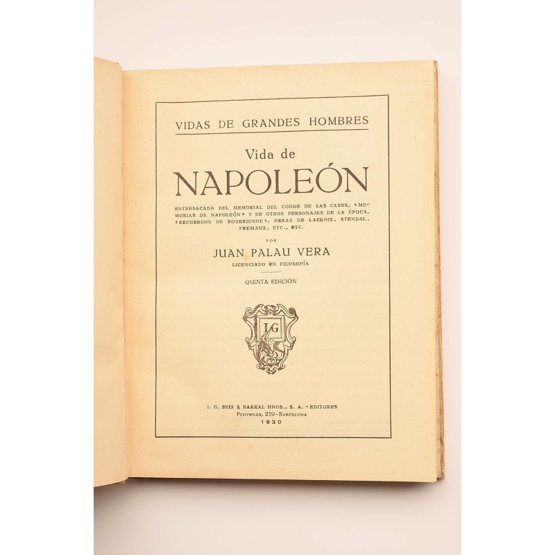 Vida de Napoleón