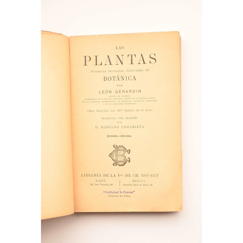 Las plantas : primeras lecciones ilustradas de...