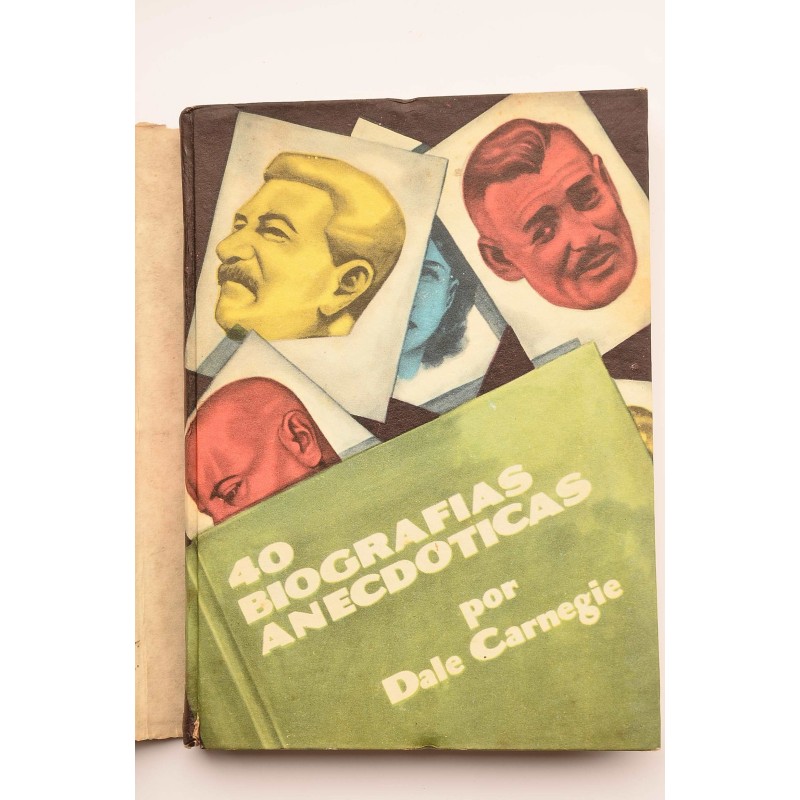 Cuarenta biografías anecdóticas