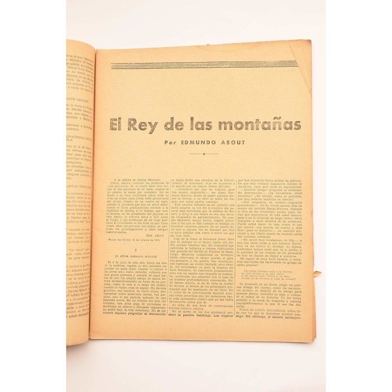 El Rey de las montañas : novela de aventuras