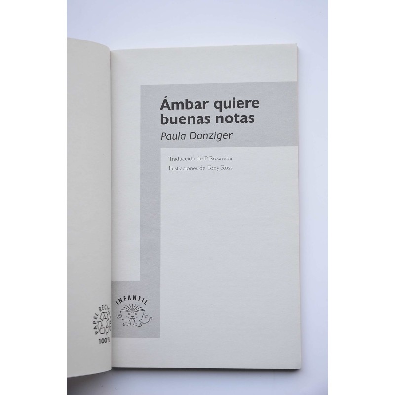 Ámbar quiere buenas noticias