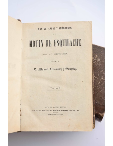 Manto, capas y sombreros o El Motín de Esquilache 