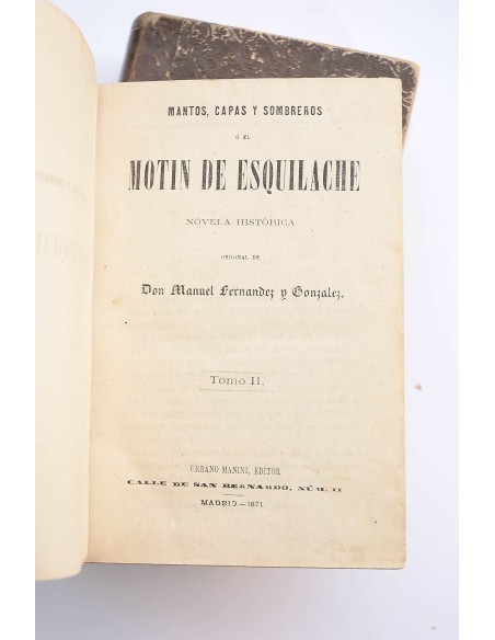 Manto, capas y sombreros o El Motín de Esquilache 