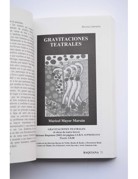 Baquiana. Revista literaria, Anuario IV, 2002-2003