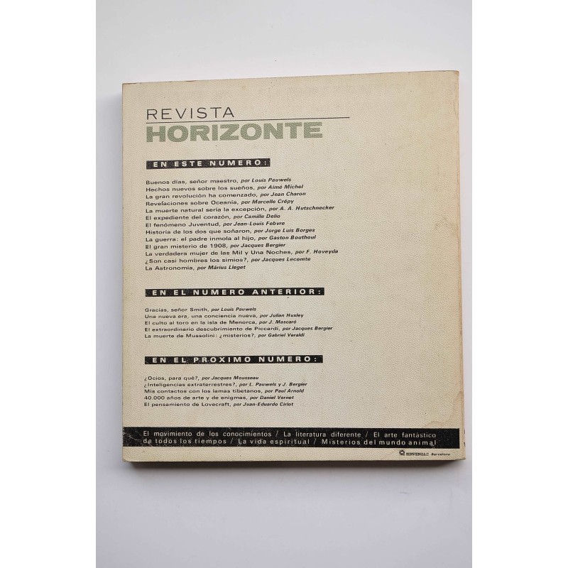 Horizonte. Revista. Nº 3. Abril 1969